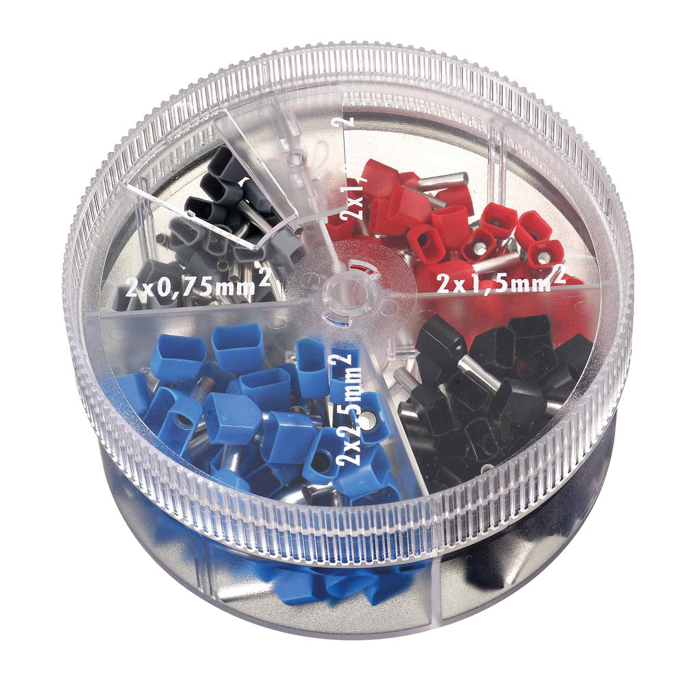 Conex Twin Cable Ferrule Kit De Surtido - Ce520201 [200 Piezas]