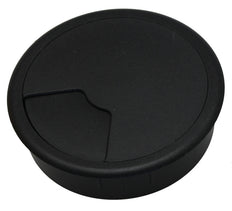 Grommet De Escritorio Para Gestión De Cables Negro De 60 Mm - 49.80.018 [2 Piezas]