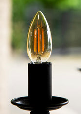 Bailey Led Filamento Vela E14 4W 2200K Oro Regulable - 143054 [2 Piezas]