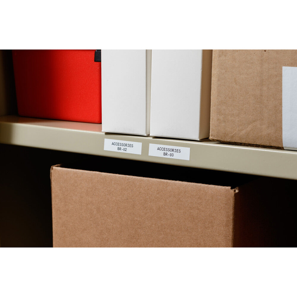 Brady M21 Cinta De Etiquetas De Vinilo Industrial 9,53mm Blanca - 142800