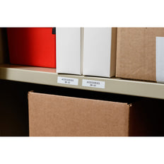 Brady M21 Cinta De Etiquetas De Vinilo Industrial 9,53mm Blanca - 142800