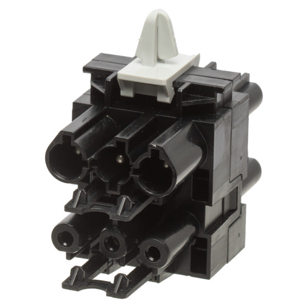 Adels Ac166 3-Polos H-Bloque Distribuidor Negro - 167463