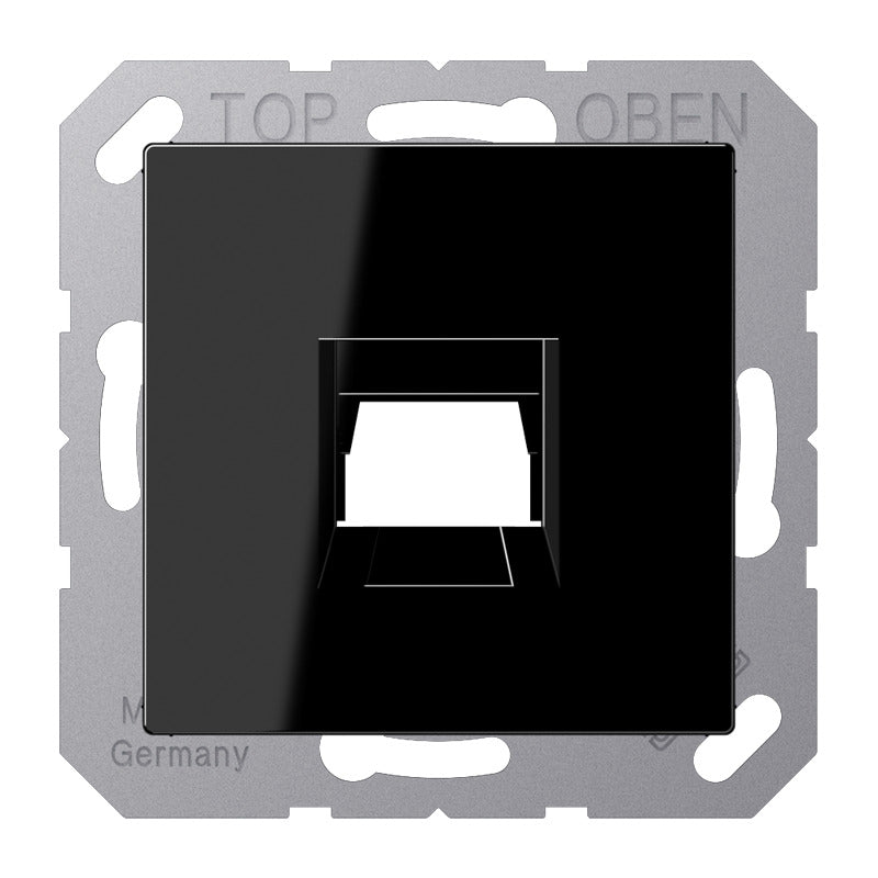Jung A500 RJ45 Toma De Red Tapa Negra - A1569-1WESW