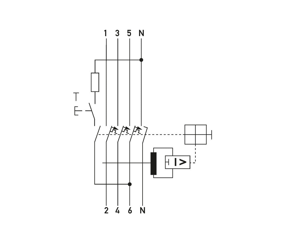 Disyuntor Rcbo Tipo A 16A 300Ma 3P+N Doepke - 09945114