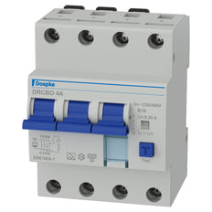 Disyuntor Rcbo Tipo A 16A 300Ma 3P+N Doepke - 09945114