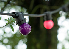 Bailey Led Bola De Fiesta G45 E27 1W Púrpura - 143329 [2 Piezas]