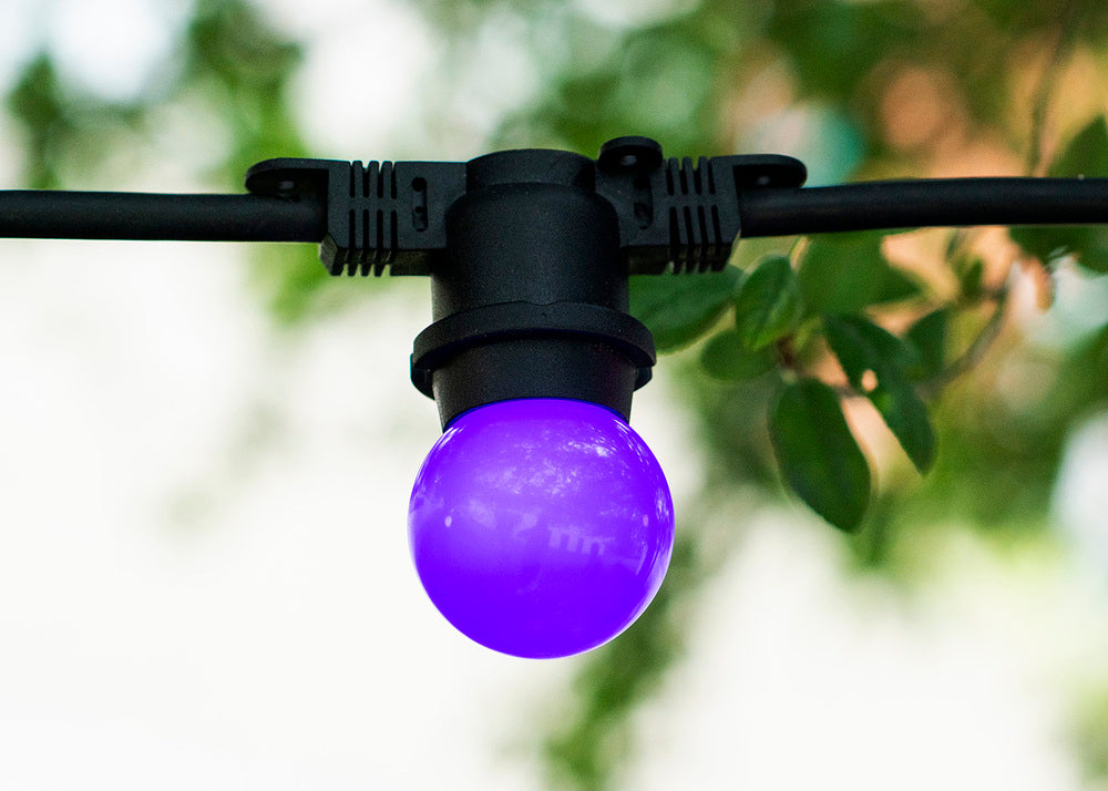 Bailey Led Bola De Fiesta G45 E27 1W Púrpura - 143329 [2 Piezas]