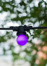 Bailey Led Bola De Fiesta G45 E27 1W Púrpura - 143329 [2 Piezas]