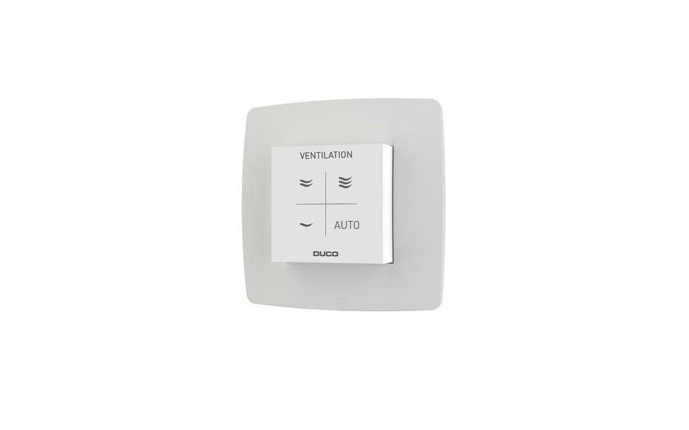 Sensor De Habitación CO2 Duco RF Cableado Con Controles Blanco - 0000-4604