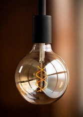 Bailey Espiral Básica G95 LED Filamento Globo Lámpara E27 4W Oro - 144338