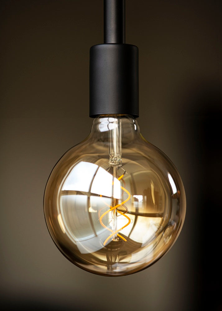 Bailey Espiral Básica G95 LED Filamento Globo Lámpara E27 4W Oro - 144338