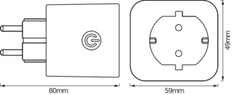 Enchufe Inteligente Wifi LEDVANCE UE - 4058075537248
