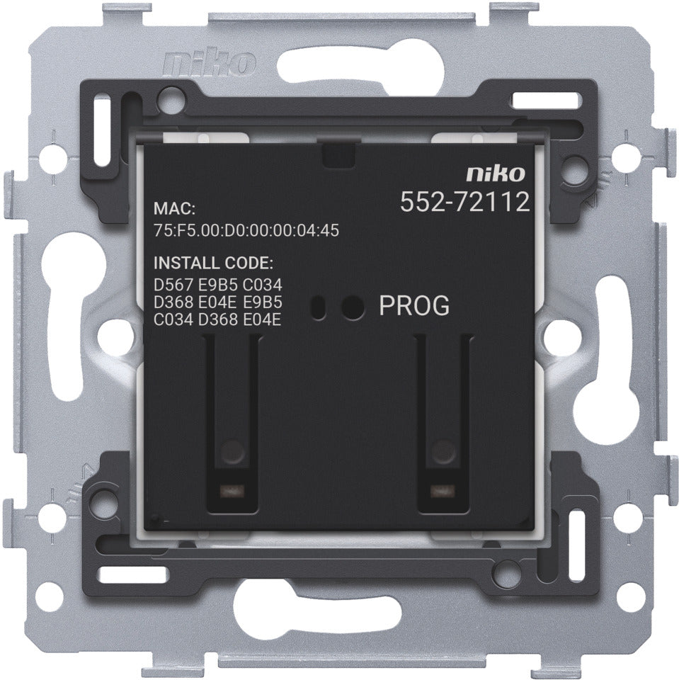 Niko Home Control Interruptor Inteligente Zigbee Doble 10A - 552-72112