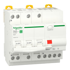 Resi9 3P+N 20A Curva B RCBO Interruptor Diferencial 300mA 6kA - R9D64720