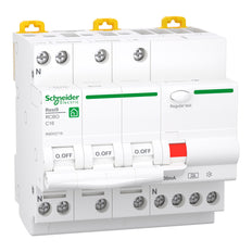 Schneider Resi9 Rcbo 3P+N 16A C-Curva 30Ma 6Ka - R9D55716