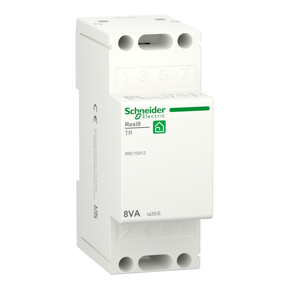 Transformador De Seguridad Schneider Electric Resi9 8-12VAC - R9C15812