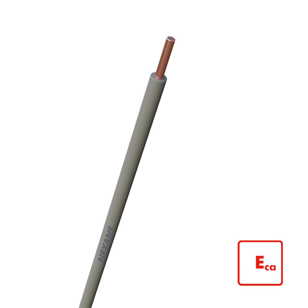 Nexans H07V-U Eca Cable De Instalación 1.5mm Gris 100m - 10564809 [100 Piezas]
