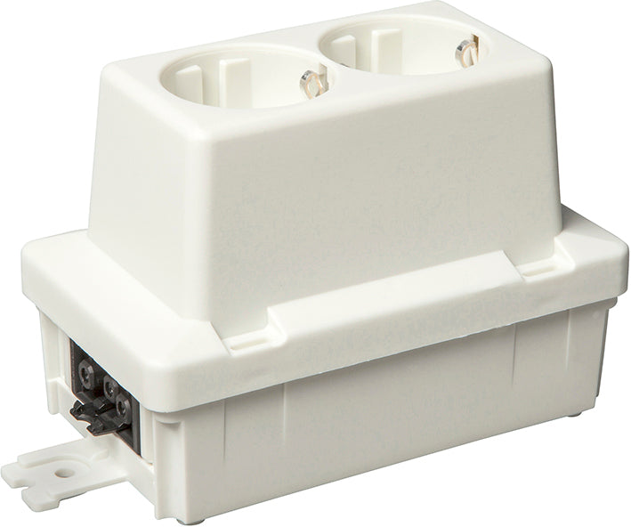 ABB Toma Schuko Doble Con Caja De Fin De Alimentación GST18 - 1SPA007102F9300 [5 Piezas]