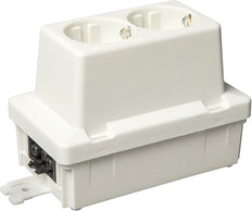 ABB Toma Schuko Doble Con Caja De Fin De Alimentación GST18 - 1SPA007102F9300 [5 Piezas]