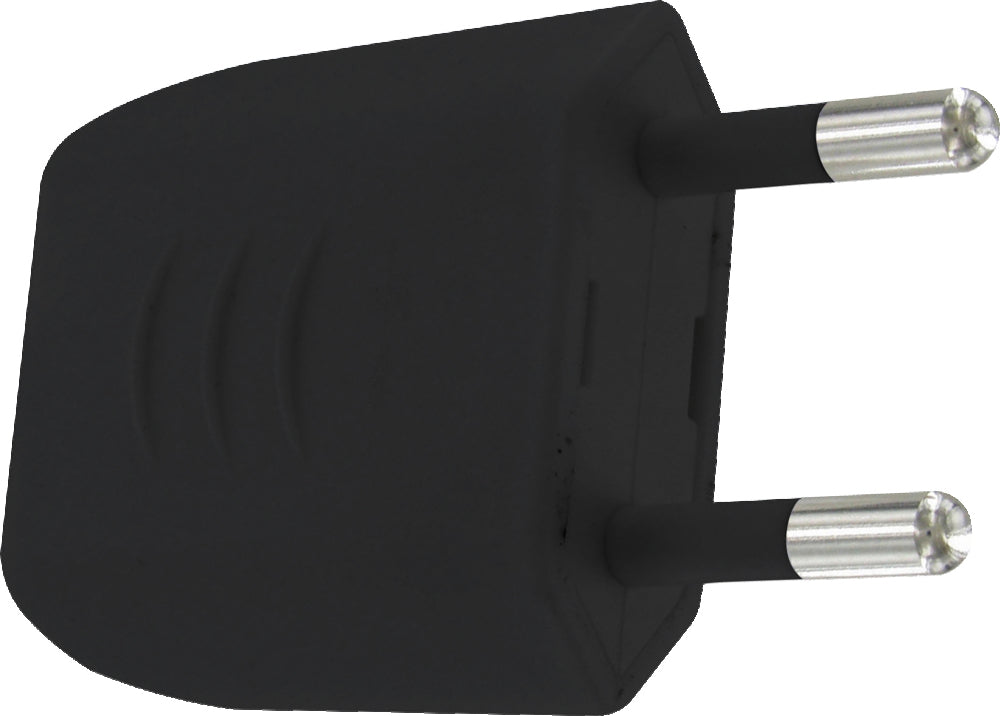 Enchufe Euro 2.5A Entrada Lateral Negra - 177015001 [10 Piezas]