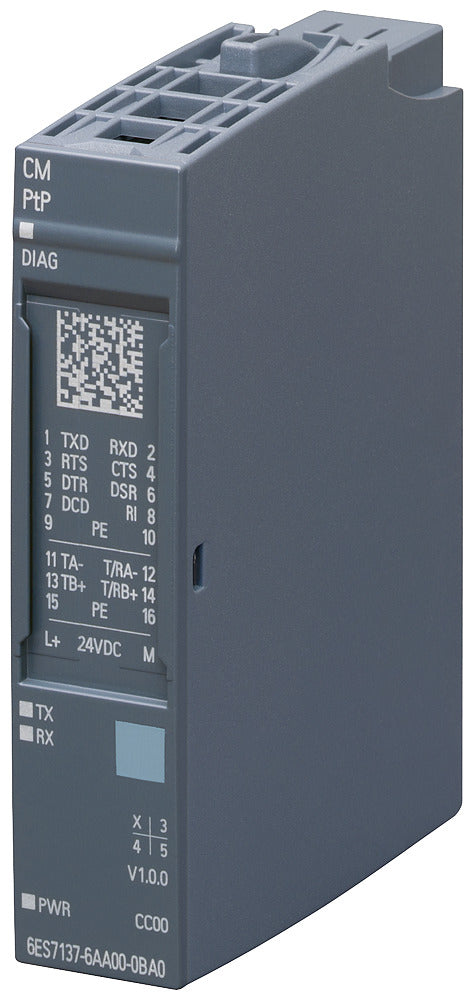Siemens Et 200Sp Módulo De Comunicación Serial Rs232/485 - 6Es71376Aa010Ba0