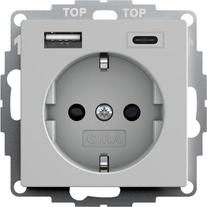 Toma Schuko Doble Usb Tipo A/C Con Seguridad Plus - 2459015