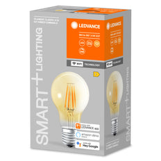 LEDVANCE Bombilla Filamento E27 Blanco Cálido WiFi Inteligente 6W - 4058075610521