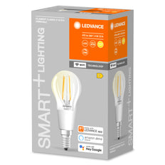 LEDVANCE Smart+ Wifi Filamento Mini Bombilla E14 4W 2700K - 4058075609778