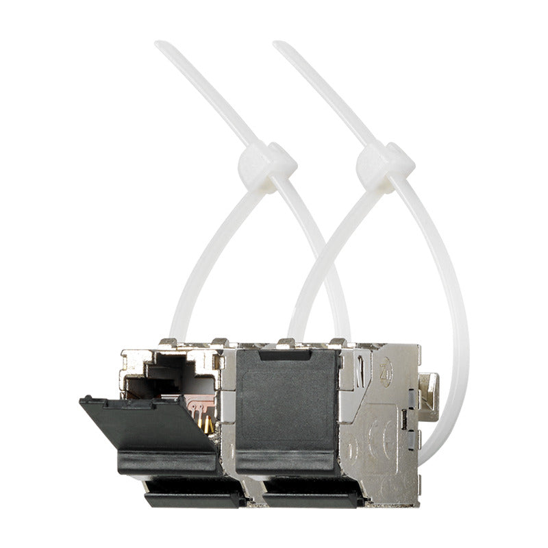 Jung Cat 6A Módulo De Red Universal Con Tapa Contra Polvos - Uma-Cat6A-25