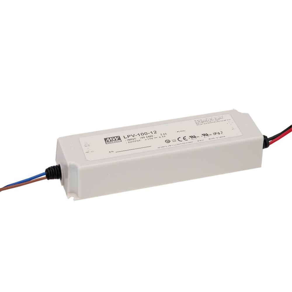 Mean Well LPV-100-24 Controlador LED 100W 24 V CC IP67 - LPV-100-24
