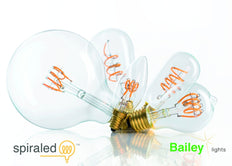 Bailey Filamento LED En Espiral A60 E27 3.2W Bombilla Regulable - 145009