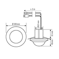 ESYLUX PD-C 360I/24 DUO DALI Detector De Presencia De Techo - EP10427374