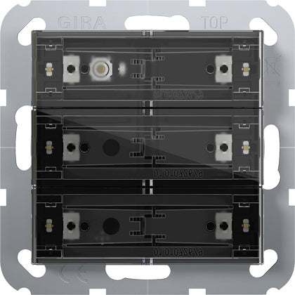 Sistema KNX 55 Sensor De Botón De 3 Vías Estándar - 501300