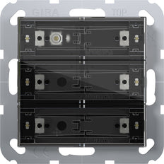 Sistema KNX 55 Sensor De Botón De 3 Vías Estándar - 501300