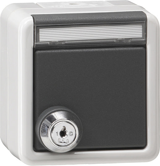 Gira IP44 Toma SCHUKO Exterior Con Tapa Bloqueable - 456930