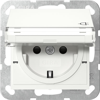 Gira Sistema 55 Toma Schuko Seguridad Plus Con Tapa - 455703
