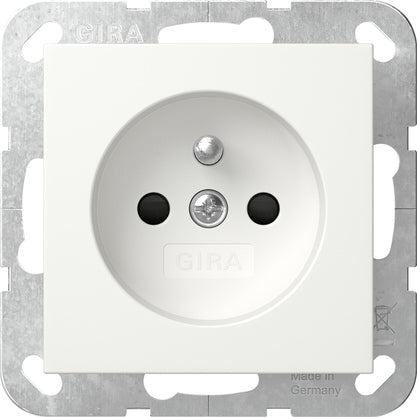 Gira Sistema 55 Seguridad Plus Enchufe Con Pin De Tierra - 448503