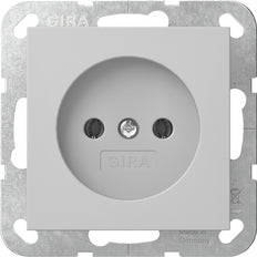 Toma Gira Sistema 55 2 Polos 16A 250V Gris Mate - 4480015