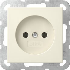 Gira Sistema 55 Toma De Corriente De 2 Polos Sin Tierra - 448001