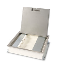 Velox 50 Caja De Suelo Hidro 4 Salidas De Energía Acero Inoxidable - 33.70.213