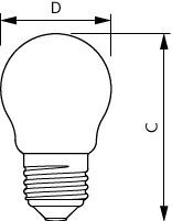 Philips Master Valor LED Vela E27 3.4W Regulable 927 - 8719514355538