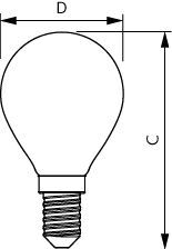 Philips Master Led Regulable Vela 3.4W E14 927 - 8719514449510