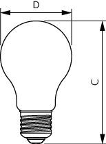 Philips CorePro Led A60 E27 8.5W 840 Bombilla De Vidrio Claro - 8719514347083