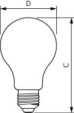 Philips CorePro Led A67 E27 150W Equivalente Bombilla Blanca Cálida - 8719514346611
