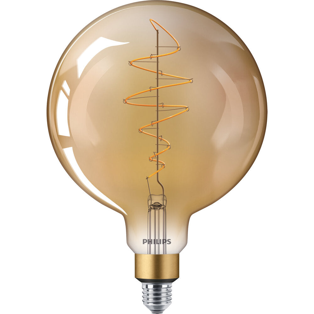 Philips G200 Led Gigante Filamento Globo Dorado E27 6.5W Regulable - 8719514313781