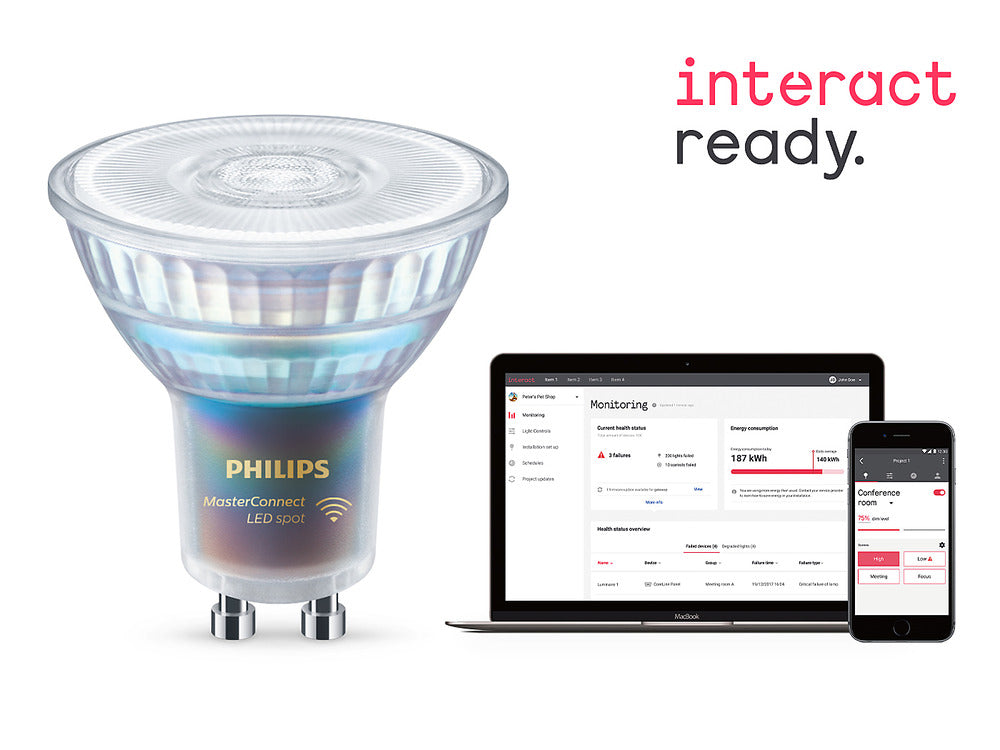 Philips MasterConnect Led Gu10 4.7W Luz Spot Inteligente - 8718699693923