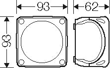 Hensel KX 0202 C Ex-Aprobada Caja De Conexiones IP66 5-Puertos - KX 0202 C