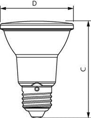 Philips Master Valor LED PAR20 6W Luz Spot Dimmable - 8719514443044
