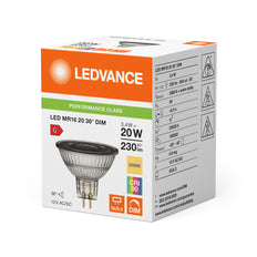 Ledvance MR16 LED Spot 3.4W GU5.3 3000K Regulable - 4099854070594