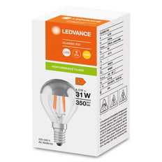 Led Clásico P31 Espejo Corona 4W E14 Plata 827 - 4099854070037